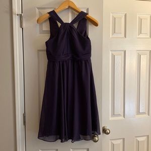 David’s Bridal Bridesmaid Dress Purple size 8